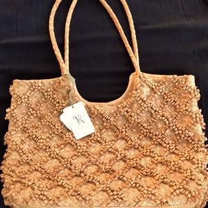 Hobo Tempo tote in Tobacco